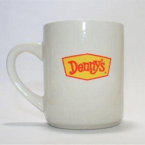 DENNY'S Restaurant Bah Humbug! Coffee Mug Scrooge Denny's Logo EUC (No Returns)